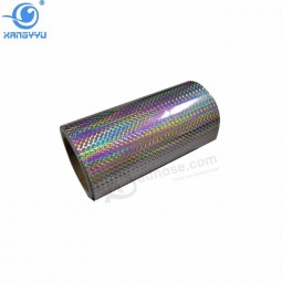 Self Adhesive Holographic Film Roll with Release Liner Paper Custom