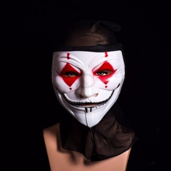 Venda quente máscara de plástico festival de halloween