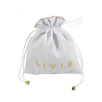 Sacchetto di velluto sacchetto di cordoncino stampato personalizzato sacchetto di velluto all'ingrosso