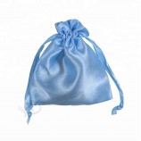 Sérigraphie personnalisée logo logo cordon tissu sac bijoux emballage pochette sac de tache de soie
