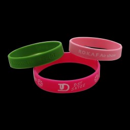 Rubber Wristbands | Promotional Black Silicone Wristband
