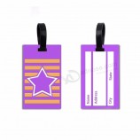 Wholesale custom low price silicone luggage tag wholesale OEM made PVC luggage tag with your logo