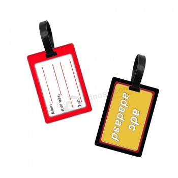 Shooting Technique Wholesale Letter Soft Luggage Tag