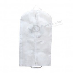 Hot sale low cost garment suit bag customized logo non woven bag with your logo