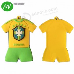 World Cup T Shirt Silicone Keychain