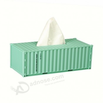 custom plastic container tissue paper box cover