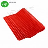 Oven Roasting Safe Red Silicone Baking Mat