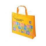 Wiederverwendbare recycelbare laminierte pp-nichtgewebte einkaufstaschen der preiswerten kundenspezifischen fördernden tasche mit logo