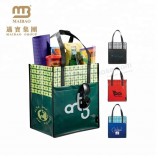 Aangepaste promotionele recyclebaar polypropyleen pp gelamineerde draagtas winkelen non-woven stoffen tas