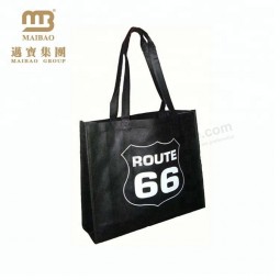 Heavy Duty Recyclable X Stitching Handle Custom Printed Reusable Non Woven Bag
