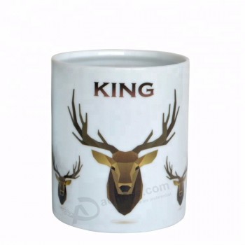 constellation color changing ceramic magic tea thermal mug