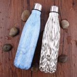wedding gift portable color change stainless steel water bottle