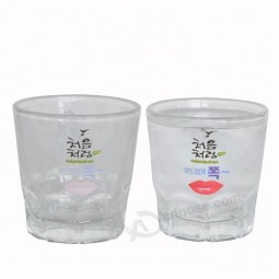mini glass beer cold water blank sublimation color change cup