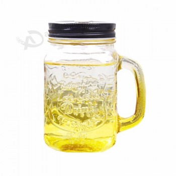 Christmas Gift 300 ml Magic Color Change Glass Bottle Cold Beer Mug With Handle