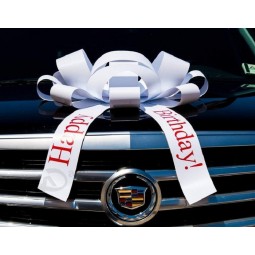High Glossy Outdoor Festival Decorative Magnetic Car Bow