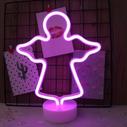 Usb kosten op maat gemaakt angel neon teken op maat led neon sign china neonlicht