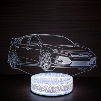3D Night Light Children Light 3D Illusion LED Lamp Gift for him Gift Idea Kids Birthday