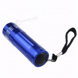 Camping Lamp Customized Aluminum Mini Torch 9 LED Flashlight