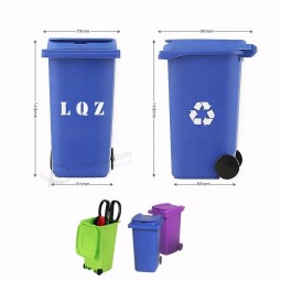Trash Can Recycling Mini Storage Bin Pen Holder