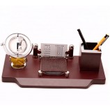 Office Pen Holder Container Card Holder Desk Top Stand Storge Organizer Custom Logo With Globe