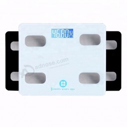 LED Display Smart Bluetooth Weight And Body Fat Scale With IOS