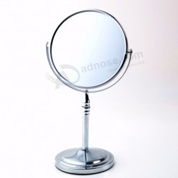 6-8 Inch Round Bathroom Makeup Mirror 1X, 3X Magnification Table Standing Magic Cometic Mirror