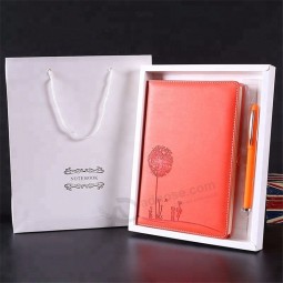 Colours Business PU Notebook And Pen Gift Set