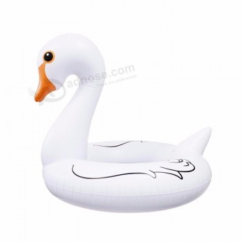 Pvc géant piscine swan inflatables piscine flotteurs jouets flotteurs pour adultes dropship