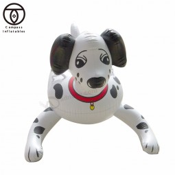 pvc plastic outdoor swimming cute dog toy custom inflatable animals