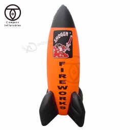 customized oem beach/swimming pool pvc inflatable water rocket toy
