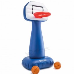 花园游戏充气篮球架玩具球水上玩具充气pvc室内可移动篮球架为孩子们
