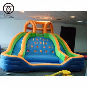 Outdoor sports pvc giant inflatable water slide