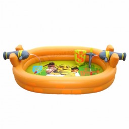 Opblaasbare outdoor speelgoed opblaasbare pet douche zwembad