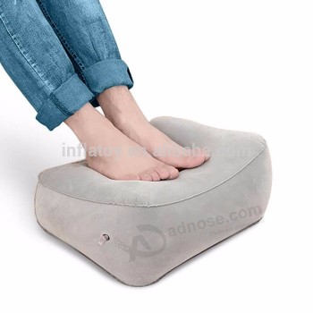 therapeutic foot rest for home and travel foot rest for long journeys Inflatable travel foot rest