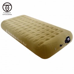 inflatable lilo Air mattress with built in pump,bedroom furniture inflatable air bed
