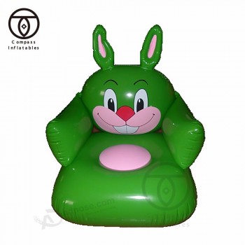 Animal shape inflatable baby sofa cute outdoor baby inflatable sofa with Safety material