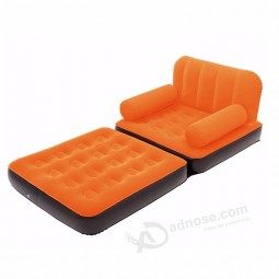 Aangepaste draagbare moderne opblaasbare lounger air sofa