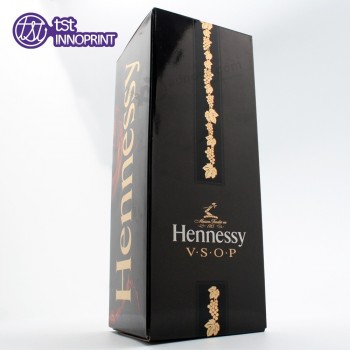 Diseño personalizado caja de vino de alta calidad con embalaje