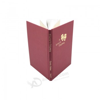 Best Quality Premium Hardcover Book with Hot Foil Printing and your logo