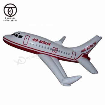 Modelo tipo avión inflable personalizado para decoración de avión