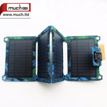 7W 5V Folding Military Version Flexible solar mobile charging