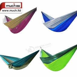 Portable folding outdoor online bue camping hammock