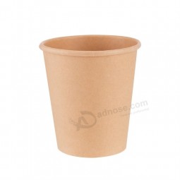 Wholesale custom logo packaging porridge kraft paper soup cup with lid with high quality