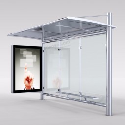 Competitive price metal bus stop shelter custom