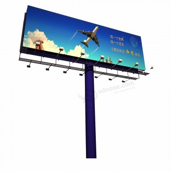 Highway double sided advertising billboard custom