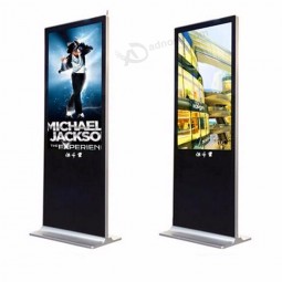 Indoor lcd-display vloerstandaard digital signage kiosk op maat