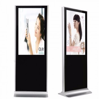 Werbung LCD-Display am Boden stehend Digital Signage