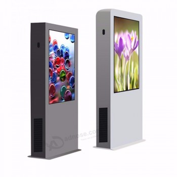 waterproof touchscreen outdoor standing digital signage with your logo