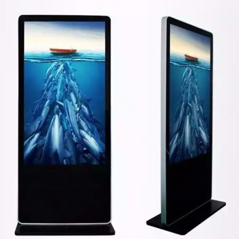 Shopping Mall Stand LCD Touch Display Advertising Kiosk with your logo