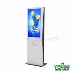 Personalizado hd lcd pantalla táctil quiosco de publicidad